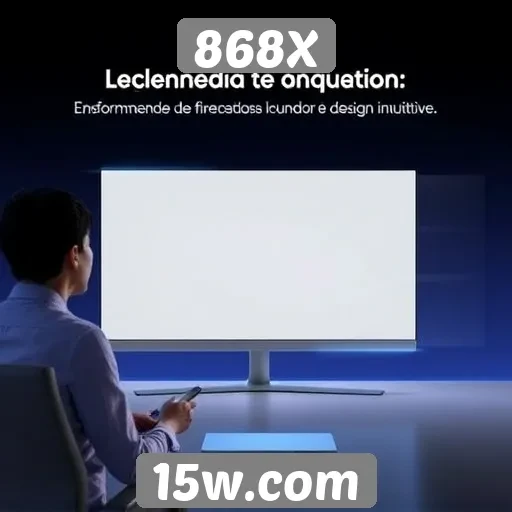 Como o 868X se destaca na experiência do usuário